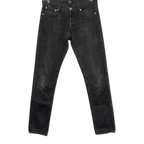 A.P.C Petite Standard Slim Straight Leg Jeans Size 31 - Picture 1 of 8